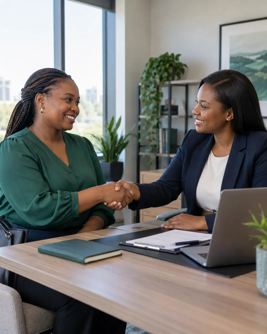 A positive professional finance consultation